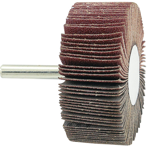 Disque &agrave; lamelles mont&eacute;, Grain 80, 2-1/2" x 1" x 1/4" Seaboard Timber Mart