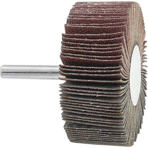 Disque &agrave; lamelles mont&eacute;, Grain 120, 2-1/2" x 1" x 1/4" Seaboard Timber Mart