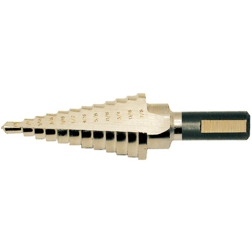 Foret &eacute;tag&eacute; de super premi&egrave;re qualit&eacute;, 1/8" - 1/2", Incr&eacute;ments de 1/32", Acier rapide Seaboard Timber Mart
