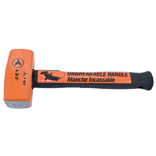 Indestructible Handle Sledge Hammer, 4 lbs., 12", Tubular Steel Handle Seaboard Timber Mart