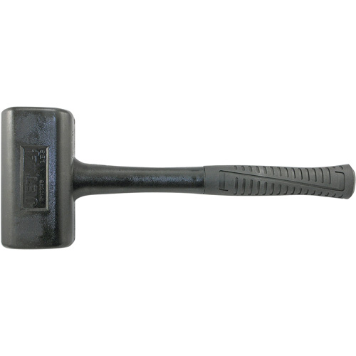 Dead Blow Hammer, 4 lbs., 14-3/4", Fibreglass/Wood/Tubular Steel Handle Seaboard Timber Mart