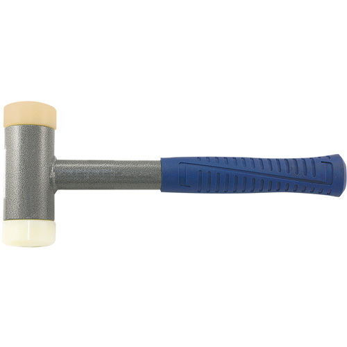 Marteau sans rebond avec face douce pour usage intense, Poids de la t&ecirc;te 2,25 lb, Face Polyur&eacute;thane, Prise Acier tubulaire Seaboard Timber Mart