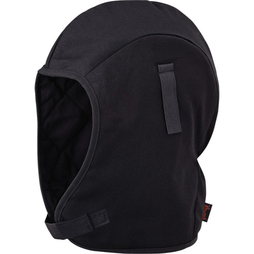 564A Flame Resistant Quilted Hardhat Liner, Black, Cotton Seaboard Timber Mart