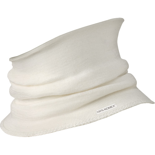 C207 Neck Warmer & Wind Guard, White, Nomex&reg; Seaboard Timber Mart