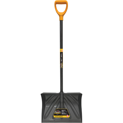 Pro Snow Shovel, Polypropylene Blade, 13-1/2" Wide, D-Grip Handle Seaboard Timber Mart