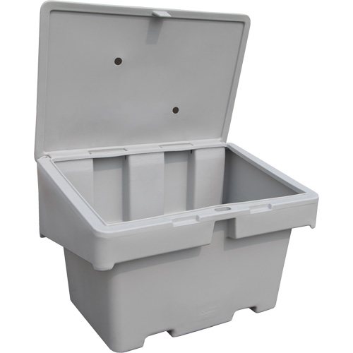 Contenants pour sel & sable SOS, 48" x 33" x 34", 18,5 pi³, Gris Seaboard Timber Mart