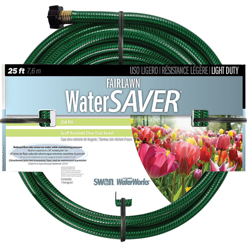 Boyaux d'arrosage pour travaux l&eacute;gers Fairlawn Watersaver , Nylon, 1/2" dia x 25' Seaboard Timber Mart
