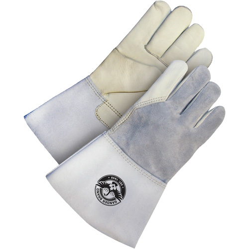 Gants de soudage en cuir fleur utilitaire Gander Brand, Cuir fleur de vache, Taille Grand Seaboard Timber Mart