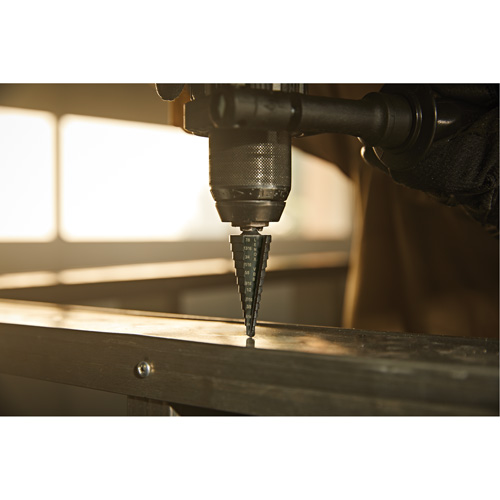 #8 Step Drill Bit, 3/16" - 7/8" , High Speed Steel Seaboard Timber Mart