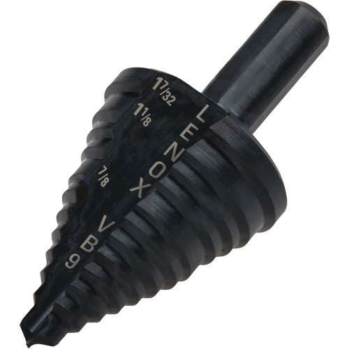 #9 Step Drill Bit, 7/8" - 1-7/32 , High Speed Steel Seaboard Timber Mart