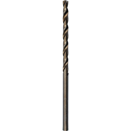 Heavy-Duty Jobber Drill Bit, High Speed Cobalt, 1/8", 2-3/4" L, 1-5/8" Flute, 135° Point Angle Seaboard Timber Mart