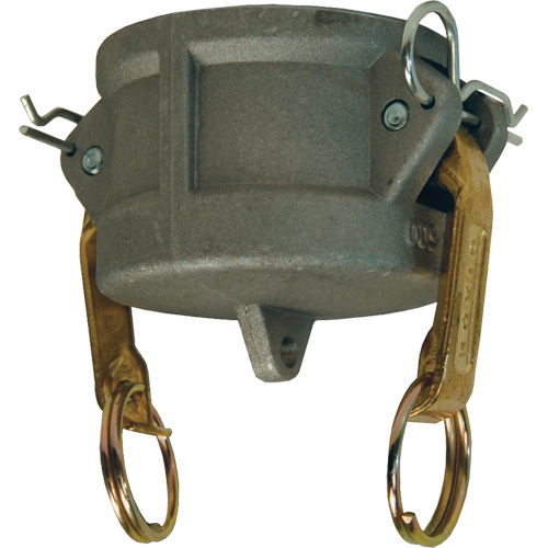 Couvercle anti-poussi&egrave;re &agrave; came et cannelure Global, Aluminium, Type DC, 2-1/2" Seaboard Timber Mart