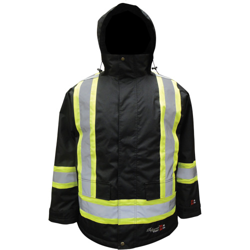 Journeyman Insulated Parka, 3X-Large, Black Seaboard Timber Mart