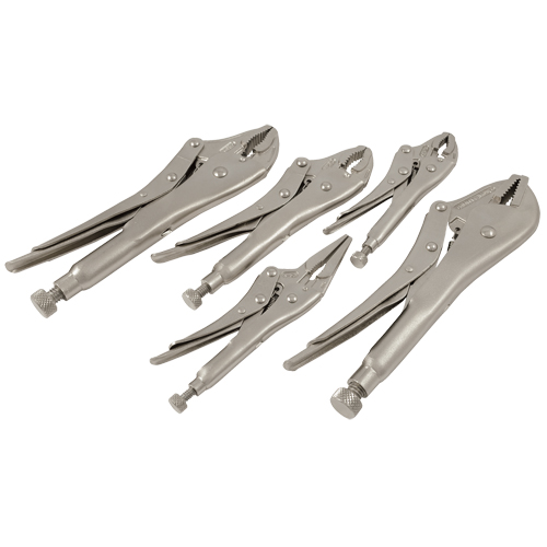 Jeu de pinces verrouillables, 5 Morceaux Seaboard Timber Mart