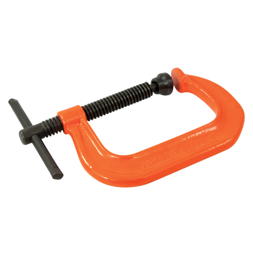 C-Clamp, 2" (51 mm) Capacity, 2-1/4" (57 mm) Throat Depth Seaboard Timber Mart