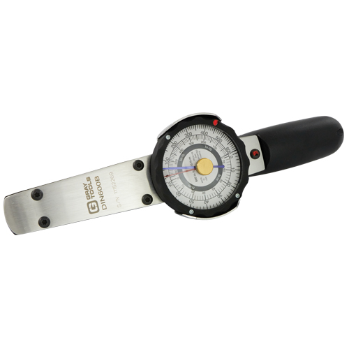 Cl&eacute; dynamom&eacute;trique avec aiguille &agrave; m&eacute;moire, &agrave; cadran, Entraînement 3/8" carr&eacute;, 0 - 600 lb-po Seaboard Timber Mart