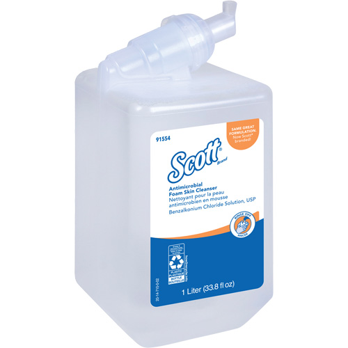Scott&reg; Control Antimicrobial Skin Cleanser, Foam, 1 L, Unscented Seaboard Timber Mart
