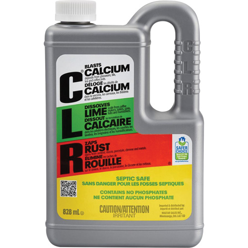 D&eacute;capant pour calcium, chaux et rouille CLR, 828 ml, Bouteille Seaboard Timber Mart