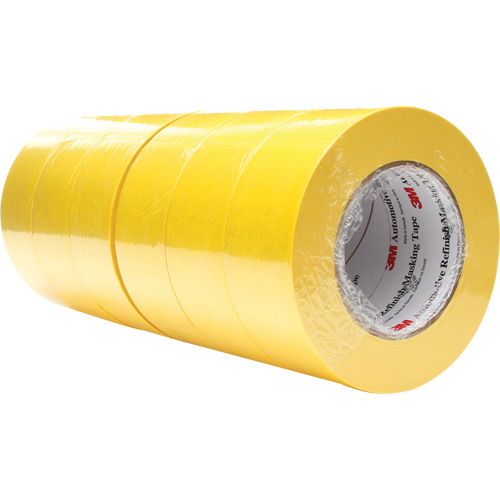 Automotive Refinish Masking Tape 388N, 48 mm (2") x 55 m (180'), Yellow Seaboard Timber Mart
