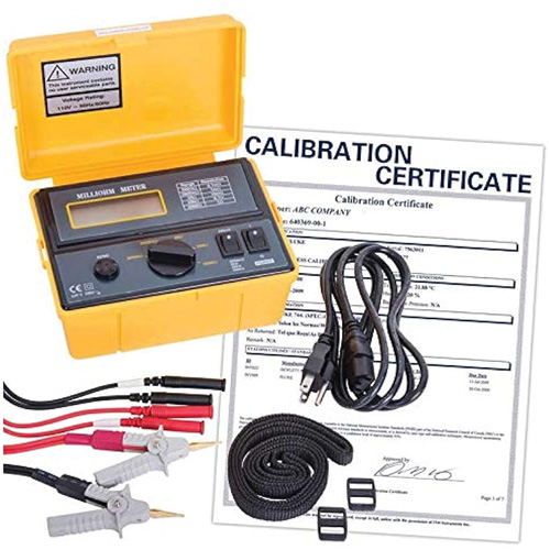 110 V Milli-Ohmmeter with ISO Certificate Seaboard Timber Mart