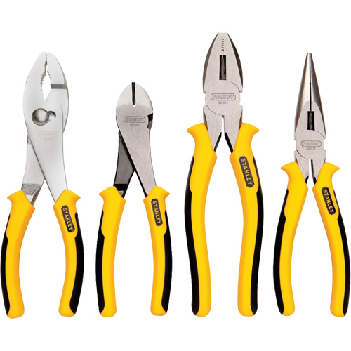 Bi-Material Pliers Set, 4 Pieces Seaboard Timber Mart