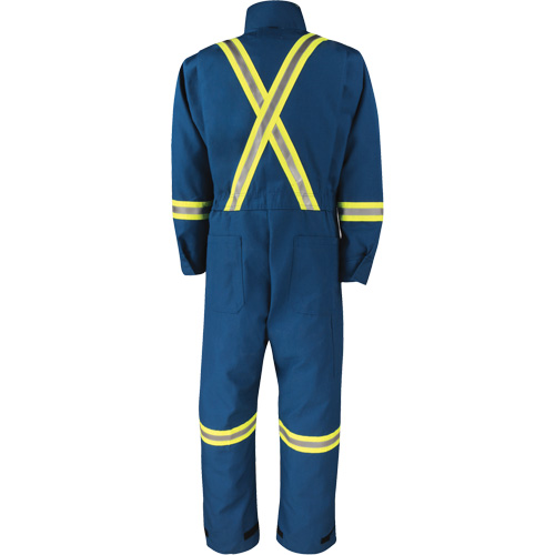 Dupont Nomex&reg; IIIA Deluxe Coveralls, Size 3X-Large (Tall), Royal Blue, 6 cal/cm² Seaboard Timber Mart