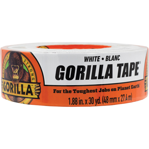 Duct Tape, 17 mils, White, 48 mm (2") x 27.43 m (90') Seaboard Timber Mart