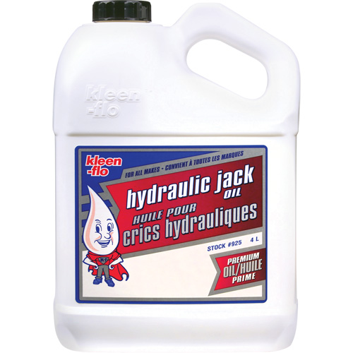 Hydraulic Jack Fluid, 4 L, Jug Seaboard Timber Mart