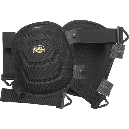 Gel-Tek Flooring Knee Pad, Buckle Style, Plastic Caps, Gel Pads Seaboard Timber Mart