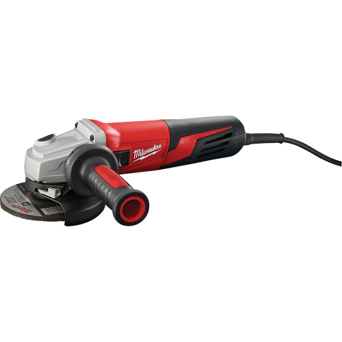 Small Lock-On Angle Grinder with Shroud Slide, 5", 12 A Seaboard Timber Mart