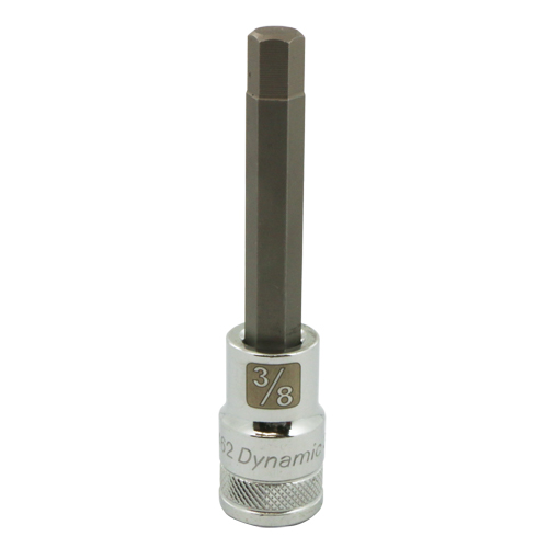 Longue douille &agrave; embout SAE, 3/8" x 3,94" lo, Prise 1/2" Seaboard Timber Mart