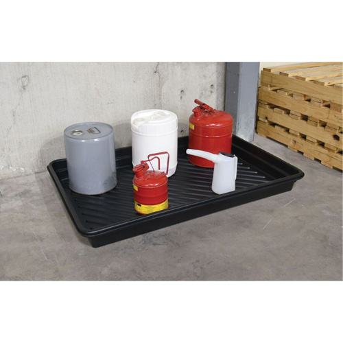 Ultra-Utility Trays&reg;, 24" L x 36" W x 4.75" H, 18 US gal. Spill Capacity Seaboard Timber Mart