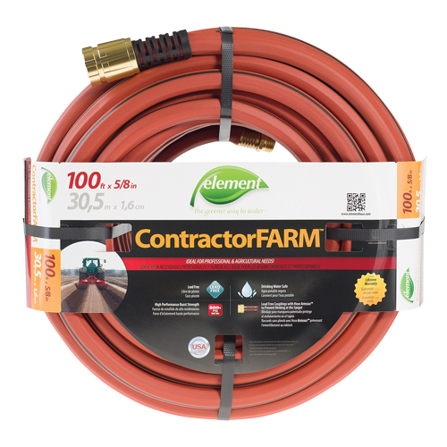 Boyau d'arrosage pour entrepreneur/FARM, PVC, 5/8" dia x 100' Seaboard Timber Mart