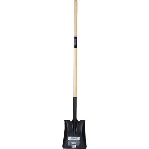 Pelle carr&eacute;e, Bois dur, Lame Acier durci, Manche en Droit, Longueur 48" Seaboard Timber Mart