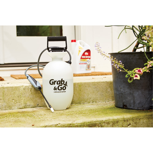 Vaporisateur pour usage multiple Grab & Go, 1 gal. (4,5 L), Poly&eacute;thyl&egrave;ne, Lance de 10" Seaboard Timber Mart