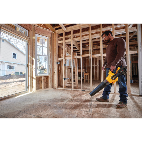 Souffleur axial sans balai portatif Flexvolt, 60 V, Vitesse d'air 125 mi/h, &agrave; pile Seaboard Timber Mart
