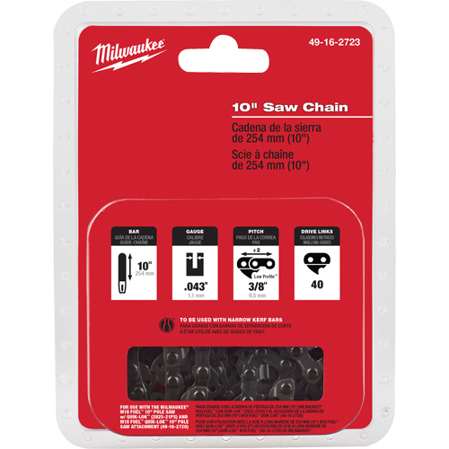 M18 Fuel 10" Saw Chain Seaboard Timber Mart