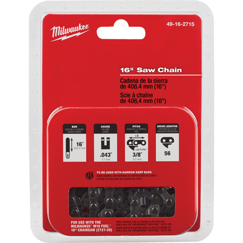 Replacement 16" Saw Chain Seaboard Timber Mart