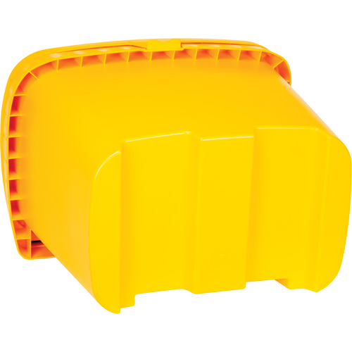 Bacs d'entreposage pour sel & sable, Avec Moraillon, 21" x 27" x 26", 4,24 pi³, Jaune Seaboard Timber Mart