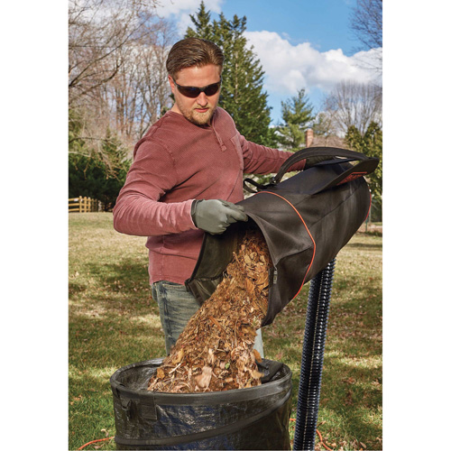 Souffleur/aspirateur/broyeur de feuilles 3-en-1 VacPack, Vitesse d'air 250 mi/h, &eacute;lectrique Seaboard Timber Mart