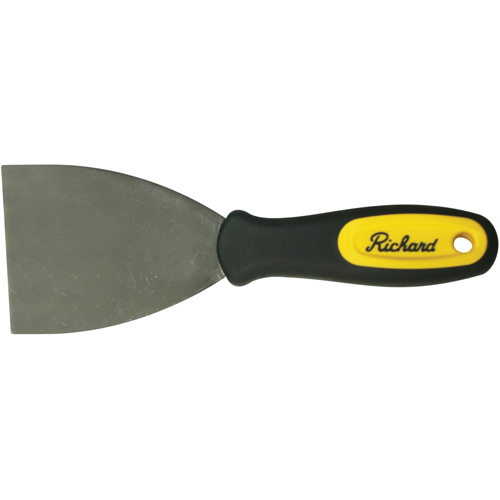 Grattoirs muraux rigides, Lame Acier &agrave; haute teneur en carbone, Largeur 3", Manche Plastique Seaboard Timber Mart