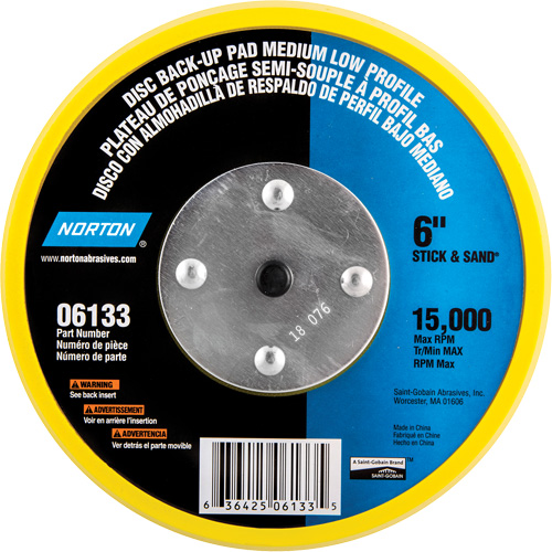 Back Up Pads For PSA & Hook And Loop Paper Discs Seaboard Timber Mart