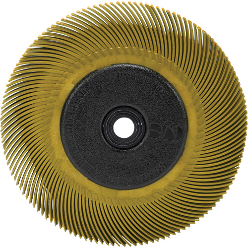 Scotch-Brite Radial Bristle Brush, Ceramic, 80 Grit, 6" Dia. Seaboard Timber Mart