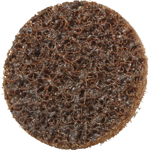 Disque de conditionnement de surface Roloc Scotch-Brite, 1-1/2" dia., Grain Cors&eacute;, Oxyde d'aluminium Seaboard Timber Mart