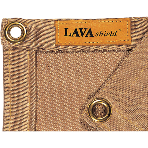 18-Oz. Silica Lavashield Welding Blanket, 3' W x 3' L, Rated Up To 1472°F(800°C) Seaboard Timber Mart