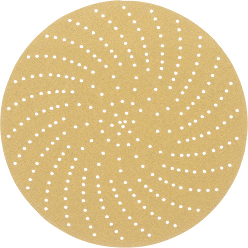 Hookit Clean Sanding Disc, 6" Dia., P120 Grit, Aluminum Oxide, C-Weight Seaboard Timber Mart