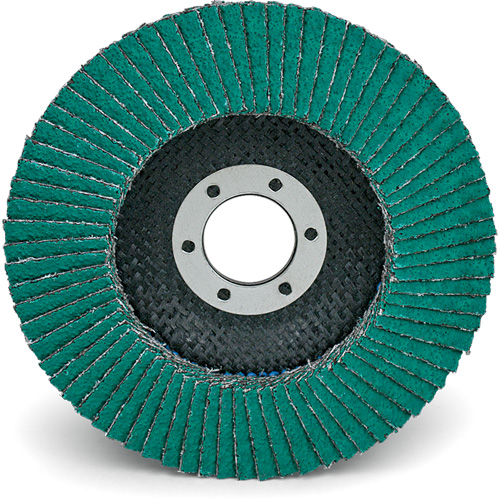 Flap Wheels - 577F Flap Discs, 4-1/2" x 7/8", Type 29, 40 Grit, Zirconium Seaboard Timber Mart