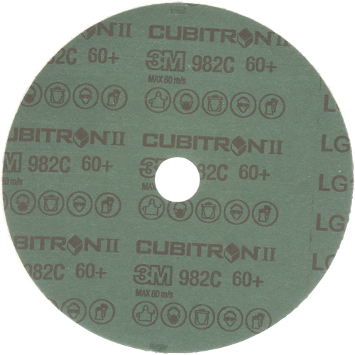 Cubitron II Fibre Discs - 982C, Ceramic Grain, 60+, 7" Dia x 7/8" Arbor Seaboard Timber Mart