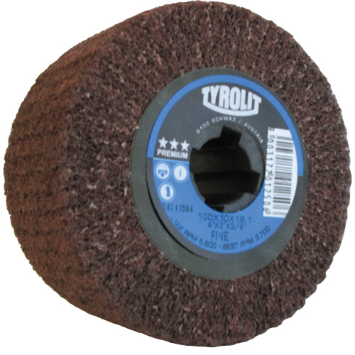 Pro-Line Surface Conditioning Drum, 4" Dia. x 2" W, 3/4" Arbor, Fine Grit, Aluminum Oxide Seaboard Timber Mart