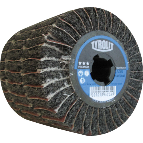 Pro-Line Surface Conditioning Drum, 4" Dia. x 4" W, 3/4" Arbor, 80 Grit, Aluminum Oxide Seaboard Timber Mart